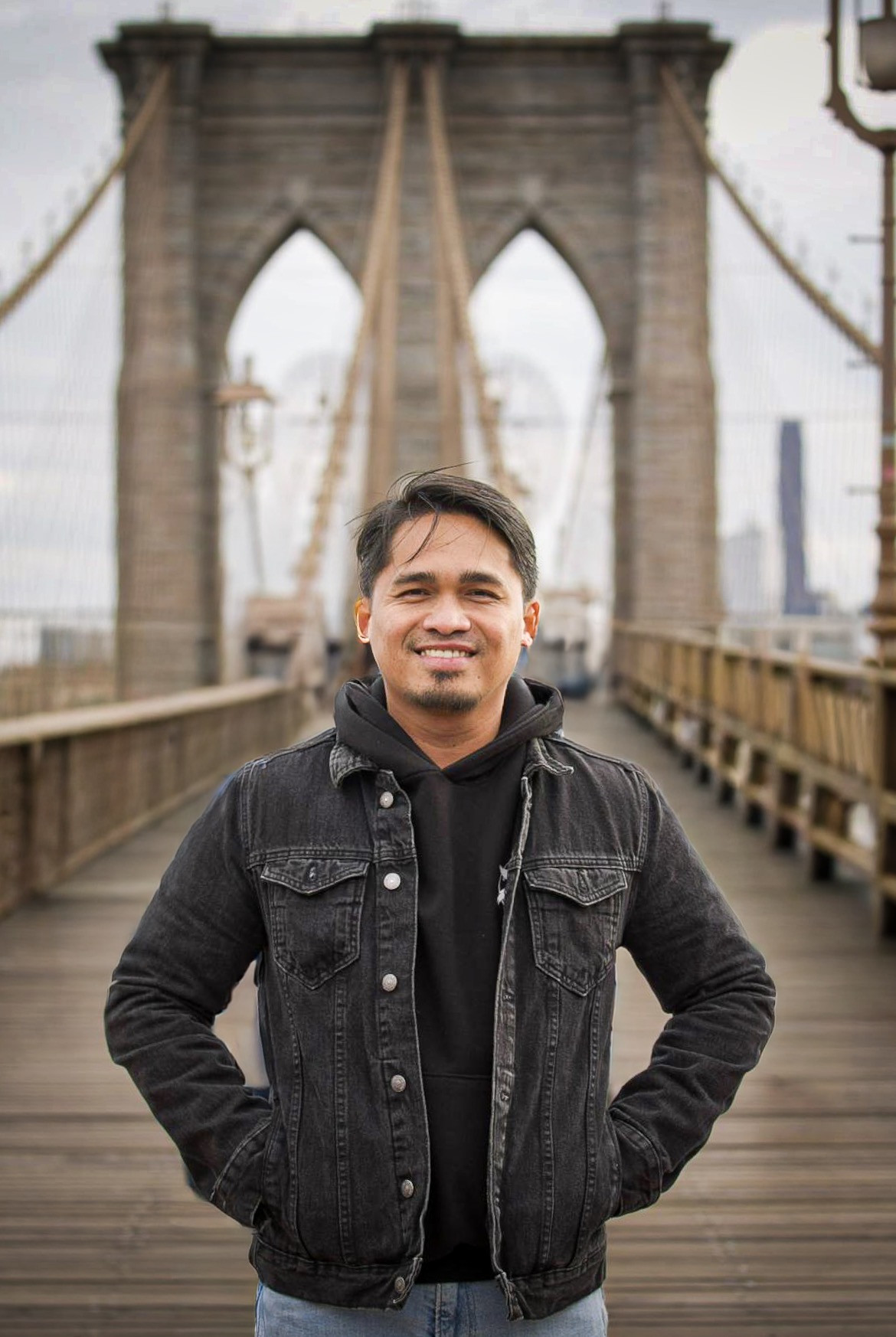 Original Brooklyn Bridge portrait